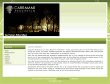 Tablet Screenshot of carramararboretum.com.au